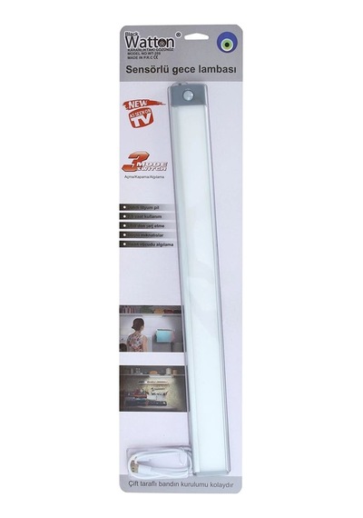 Sensörlü Şarjlı Dolap Lambası Wt-288 Beyaz