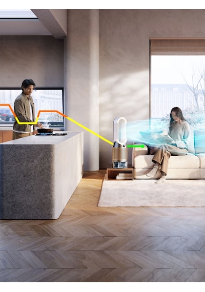Dyson Humidify+cool Ph2 De-nox Nemlendirme Özellikli Hava Temizleyici Altın – Beyaz