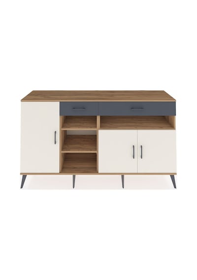 Hyperion Konsol 5 Raflı 2 Çekmeceli 3 Kapaklı 176x44x99 Çam-aytaş Çam-aytaşı/antrasit Hyperion Konsol 5 Raflı 2 Çekmeceli 3 Kapaklı 176x44x99 Çam-aytaş Çam-aytaşı/antrasit