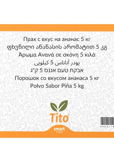 Toz Ananas Aroması 5 Kg