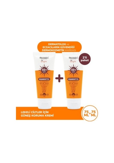 Be Bright Pigmentyl Spf 50+ Krem 75 Ml - 2'li Sku: Smg8690010427175 Açık Bej