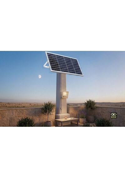 Güneş Enerjili aydınlatma projektör Lamba Bahçe Sokak solar Aydınlatma Kaliteli Ve Uzun Ömürlü Ezız 100w