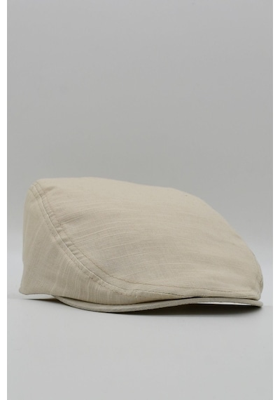 Külah Erkek Şapka Heritage Flat Cap Klasik Kasket-Bej-Standart