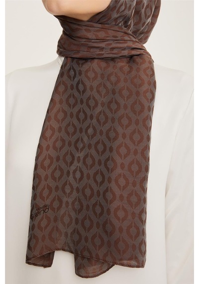 Armine Trend Lia Şal 2 2357 KAhverengi