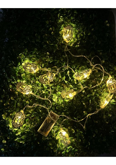2 Metre Pilli Kandil Fener Figürlü Led Işık Gün Işığı Gün Işığı