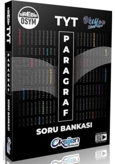 TYT Paragraf Soru Bankası -  Oksijen Yayınları