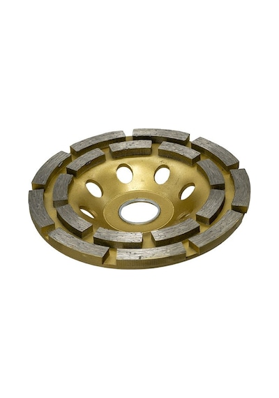 Dandoo 115 Mm Çift Sıra Elmas Beton Taş Yüzey Silme Temizle Diski