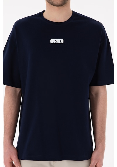 U.S. Polo Assn. Erkek Oversize Fit Bisiklet Yaka Lacivert Tişört 50305923-VR033 U.S. Polo Assn. Erkek Oversize Fit Bisiklet Yaka Lacivert Tişört 50305923-VR033