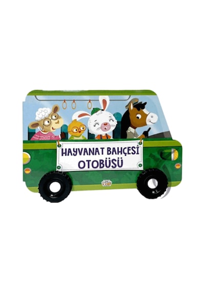 Hayvanat Bahçesi Otobüsü Tekerlekli Kitaplar