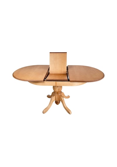 Rika Baba Ayak Oval Açılır Masa 70x110 Natural