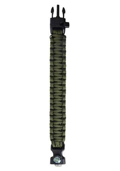 Lariss Paracord Survival Bileklik Yeşil
