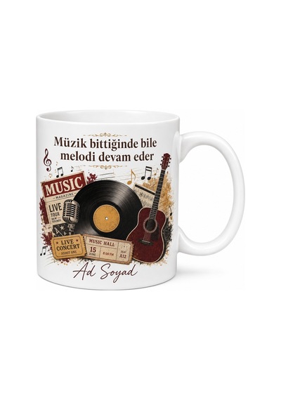 Müzik Dergileri Albüm İncelemeleri Konser Takvimi Bağımsız Müzisyenler Kupa Bardak Hediye Beyaz / Çok Renkli