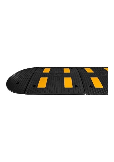 Reflektifli Kauçuk Hız Kesici 4 Bantlı - 7,5 Metre Set-4091