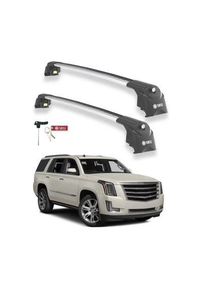 Turtle Cadillac Escalade Gmt K2xl 2015-2020 Ara Atkı Air2 Gri