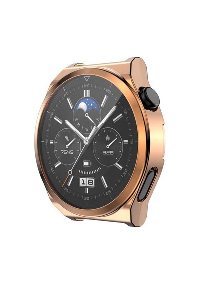 Huawei Watch Gt 3 Pro 43mm Mbz Watch Gard 02 Koruyucu Silikon - Gümüş
