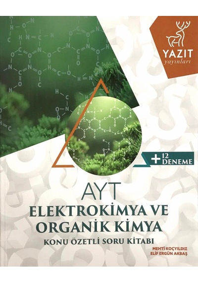 Yazıt Ayt Elektrokimya ve Kimya Konu Özetli Soru Kitabı