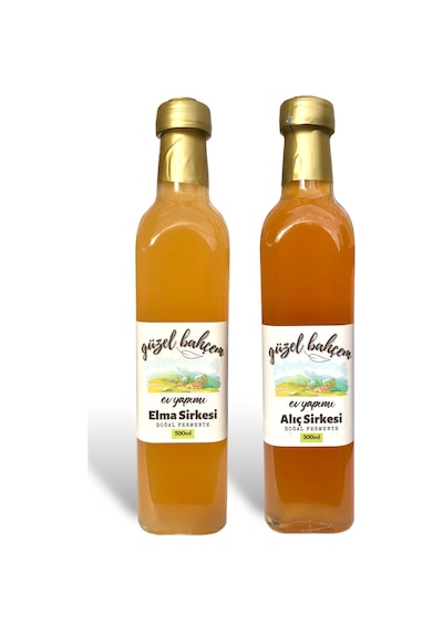 Güzel Bahçem Elma 500 ML + Alıç Sirkesi 500 ML