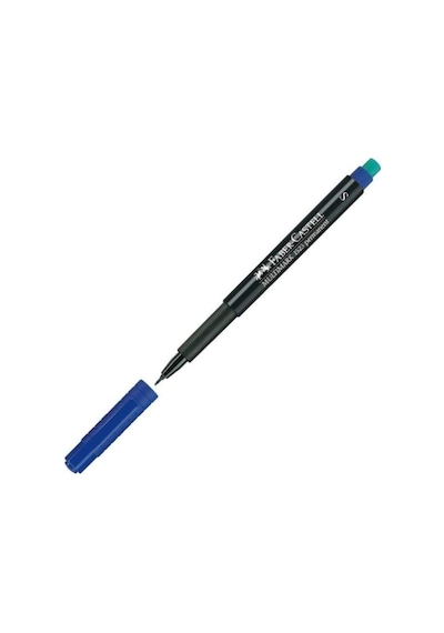 Faber-castell Permanent M Mavi Karışık