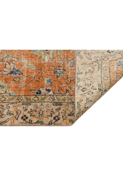 Vintage Eskitme El Dokuma Halı 134 X 235 Cm 10118