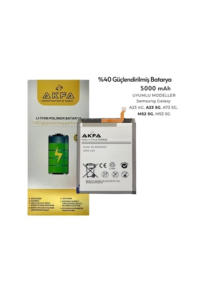 Samsung Eb-bm526aby Uyumlu Batarya %40 Güçlendirilmiş 5000 Mah