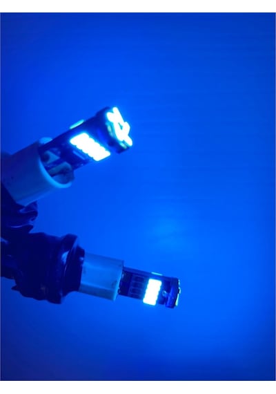 T10 15 SMD MAVİ LED AMPUL - T10 15 SMD LED MAVİ RENK -T10 MAVİ LE