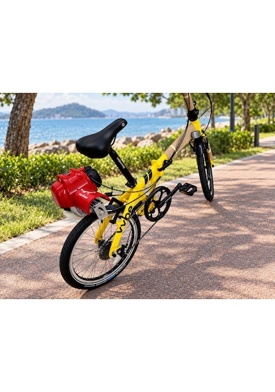 Directrunner Honda Fold 50 Katlanır Motorlu Bisiklet Lacivert