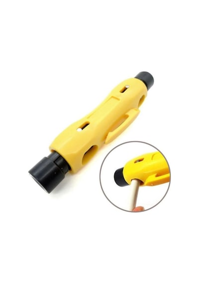 Kablo Soyucu Sıyırıcı Koaksiyel Rg11 - Rg6 - Rg56 Universal Kalem Tipi Kablo Soyucu