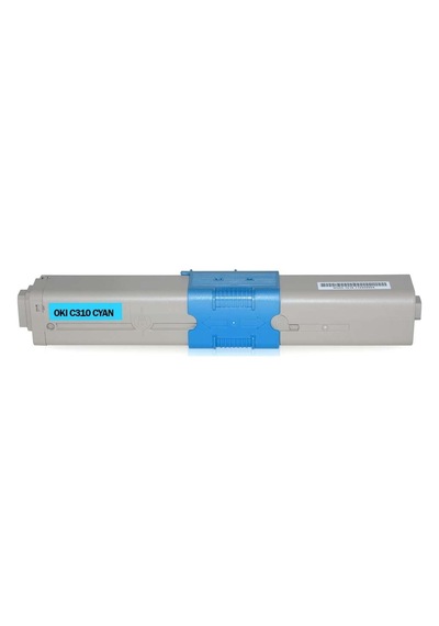 Tonerturk Oki 44469716 C310 Uyumlu Toner Mavi/ C330 / C510 / C511 / C530 /