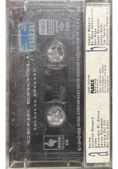 Plak Değildir Kaset Tir Kaset Cenk Eroğlu Yolculuk Rüzgara Kase