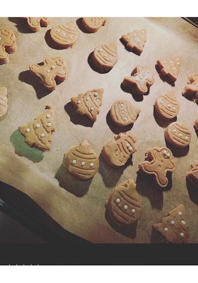 Bayev Yılbaşı Kurabiye Kalıbı 3133 Çam Ağacı - Gingerbreadman- Kardan Adam