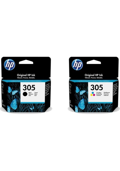 Hp 305 Siyah 3Ym61Ae Renkli 3Ym60Ae Kartuş Seti