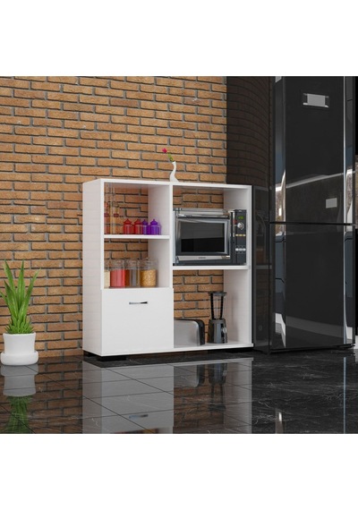 Modilan Mikrodalga Mini Fırın Dolabı Beyaz