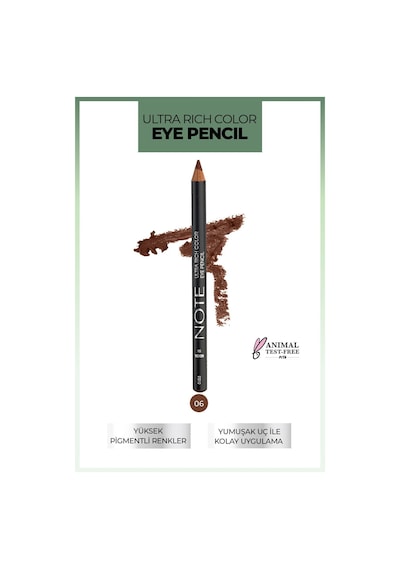 Note Cosmetique Ultra Rich Color Göz Kalemi 06 Mocha - Kızıl Kahve