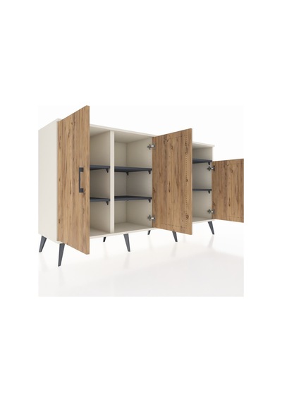Kronos Konsol 6 Raflı 4 Kapaklı 176x59x99 Aytaşı-çam/antrasit Atlas Çam/antrasıt - Aytası Kronos Konsol 6 Raflı 4 Kapaklı 176x59x99 Aytaşı-çam/antrasit Atlas Çam/antrasıt - Aytası