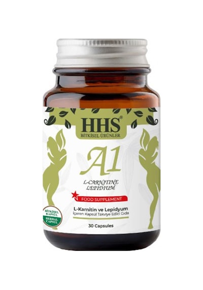 Hhs A1 L-carnitine Lepidium 30 Kapsül 3 Adet