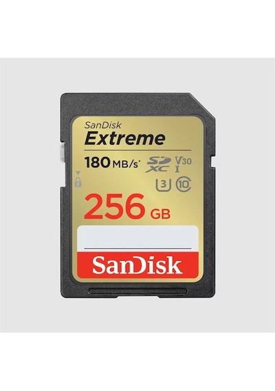 256gb Extreme Pro Sd Uhsı 180mb/s 90mb/s Sdsdxvv-256g-gncın