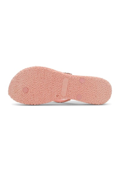 Soft Coral Cheerful03g - Mercan Taşlı Parmak Arası Terlik-6961 Pembe