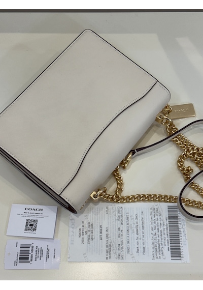 Coach Klare Crossbody Bag Kadın Omuz Çantası Krem