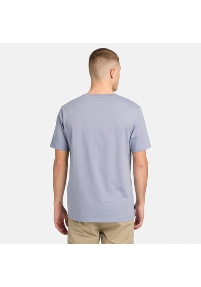 Timberland Kennebec River Linear Logo Erkek T-shirt-32655 Gri