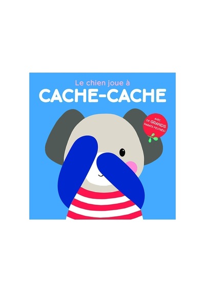Le Chien Joue À Cache-cache