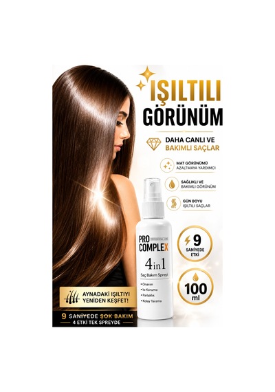 4in1 9 Saniyelik Şok Bakım Spreyi 100 ML