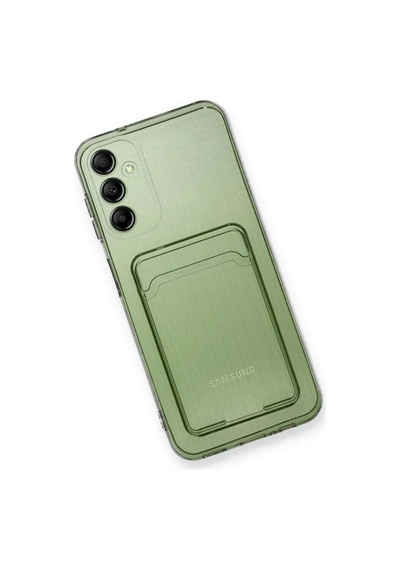 Samsung Galaxy A55 5g Kılıf Kart Şeffaf Silikon