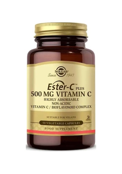 Solgar Ester C Plus 500 Mg 3 x 50 Kapsül