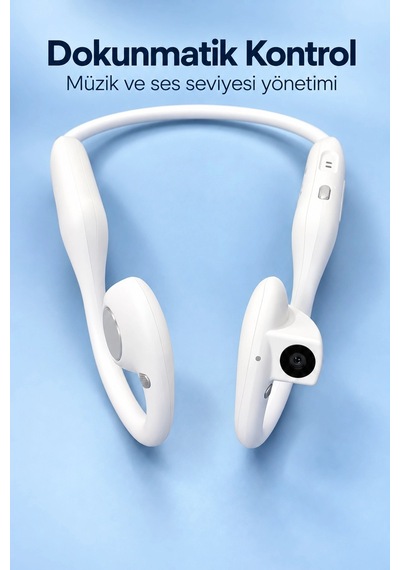 Video Kayıt Özellikli Bluetooth Kulaklık Sesli Asistan Destekli Najmaddin Belirtilmemiş