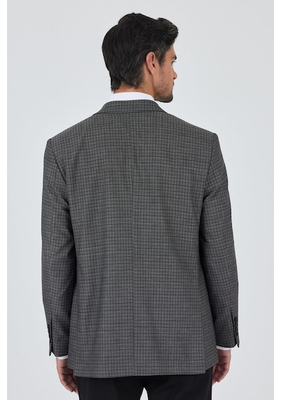 İmza Siyah Mono Yaka Bez Ayağı Tam Astar Esnek 4 Drop Comfort Fit Classic Ceket 1002250157 Siyah