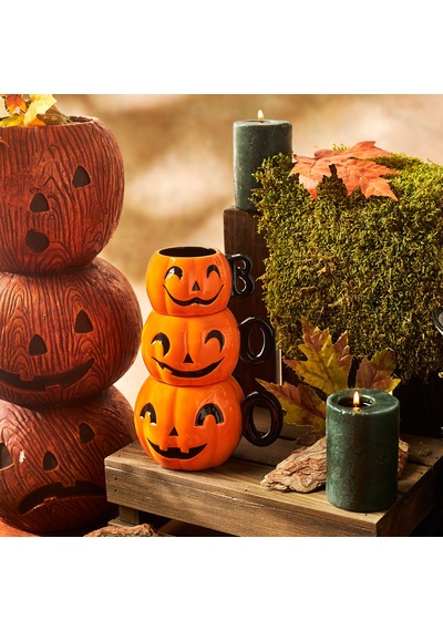 Karaca Halloween Boo Mug 3'lü Set Turuncu