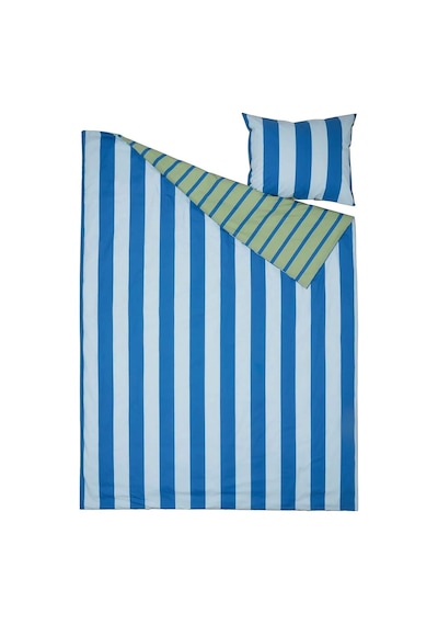 Ikea Barndrom Tek Kişilik Nevresim Takımı 150 X 200 Cm Mavi - Gök Mavisi - Açık Yeşil Çok Renkli