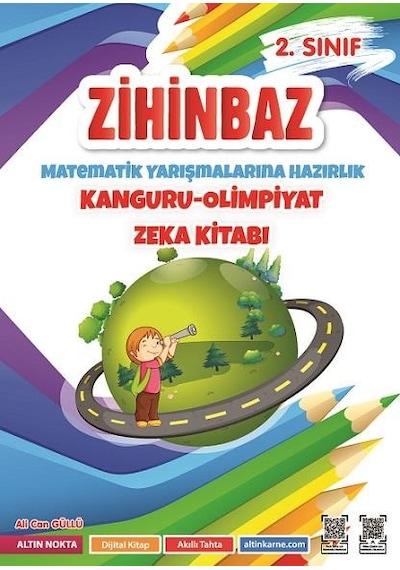 Altın Nokta Yayınları 2.sınıf Bilsem-kanguru-olimpiyat Sınavlarına Hazırlık Seti 6 Kitap