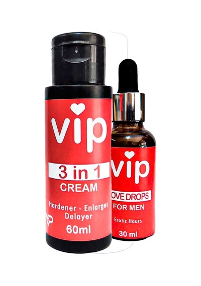 Vıp 3x Etkişekillenme Kremi + 30 Ml Extradestek Erkekdamla