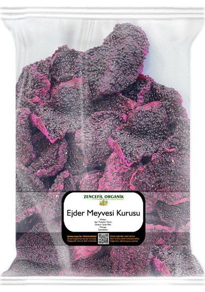 Ejder Meyvesi Kurusu 100 Gr. Ejder Meyvesi Cipsi Dried Dragon Fruit Diğer